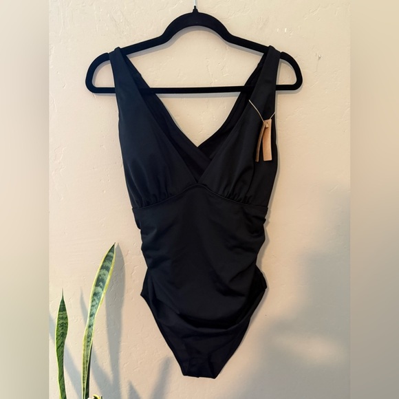 SHAPELLX Smart Sculpt Plunge Cutout Swimsuit- NWT - Picture 12 of 13
